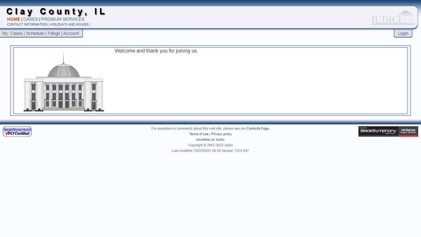 Clay County, IL Welcome Page - Judici